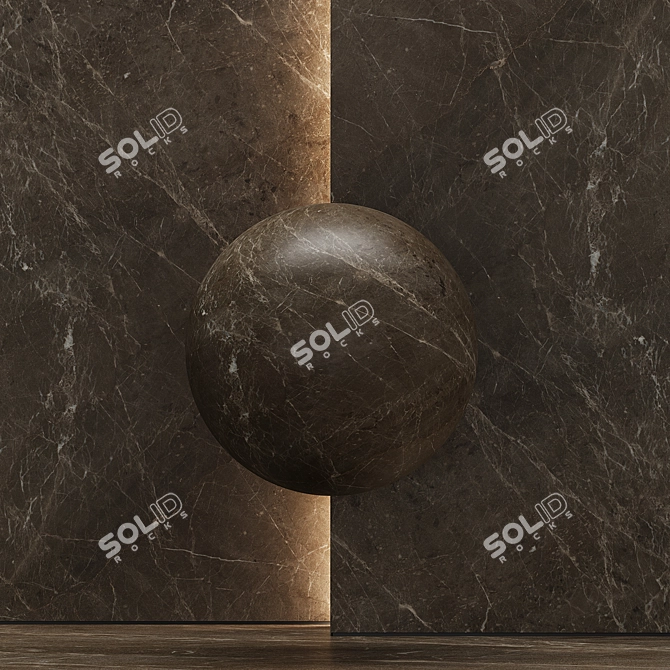 Corona Marble Stone Texture Set 3D model image 3