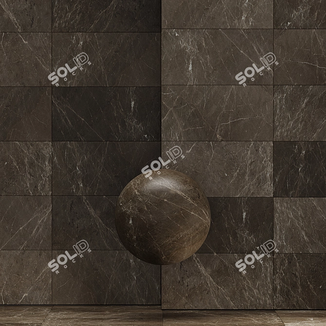 Corona Marble Stone Texture Set 3D model image 4