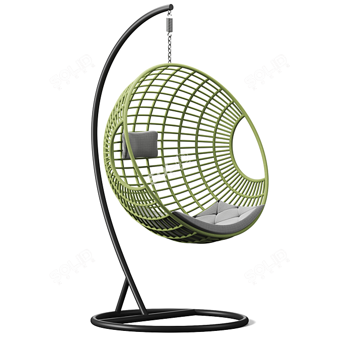 Rotating Hanging Swing Chair - 3D Models 3D model image 1