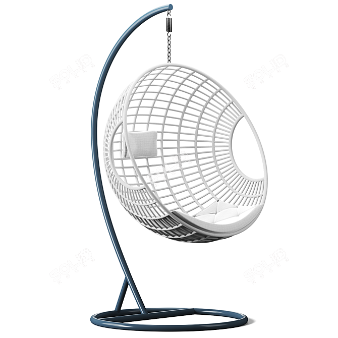 Rotating Hanging Swing Chair - 3D Models 3D model image 3