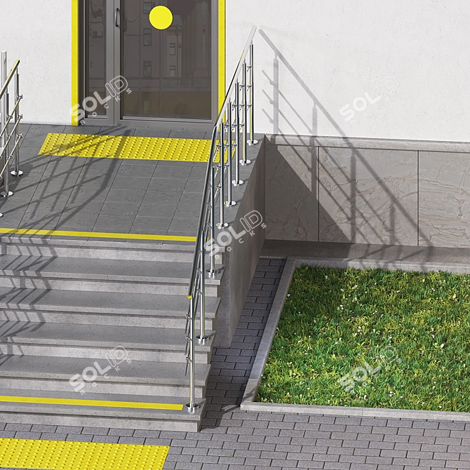 Barrier-Free Entrance Solution 3D model image 5