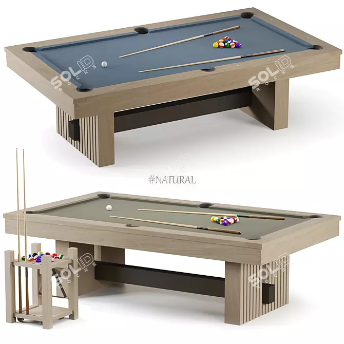 Luxury Vancouver Pool Table Collection 3D model image 13