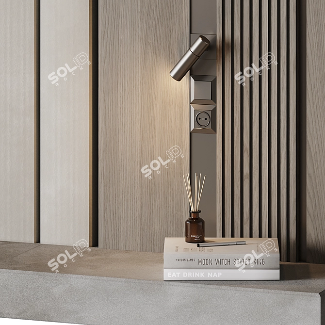 Corona Legacy Wall Panel 05 3D model image 4