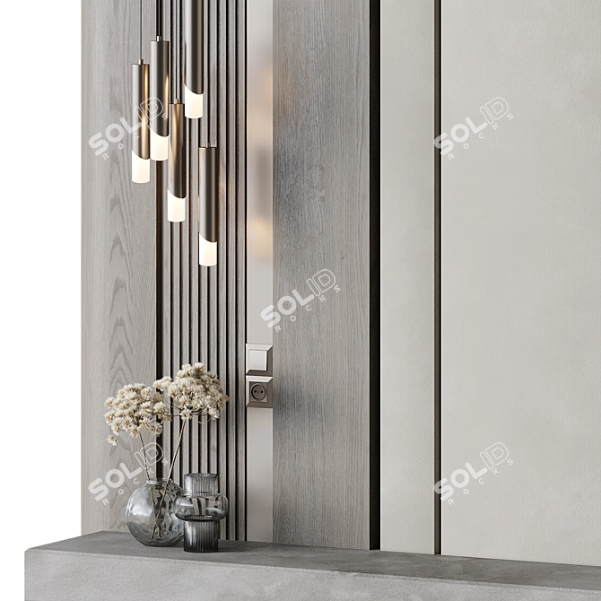 Corona Legacy Wall Panel 05 3D model image 5