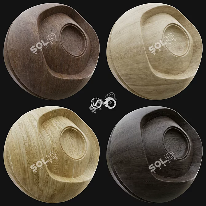 4K Wood PBR Materials Collection 3D model image 1