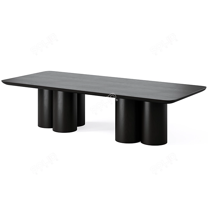  Scandinavian Coffee Tables Set, Interior Secrets 3D model image 2
