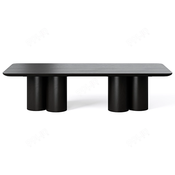  Scandinavian Coffee Tables Set, Interior Secrets 3D model image 5