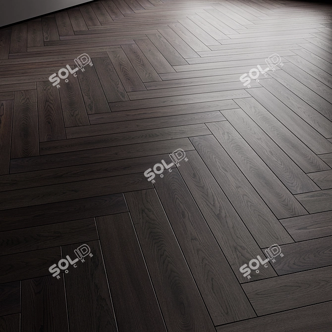 Listone Giordano Oak Parquet Board 3D model image 4