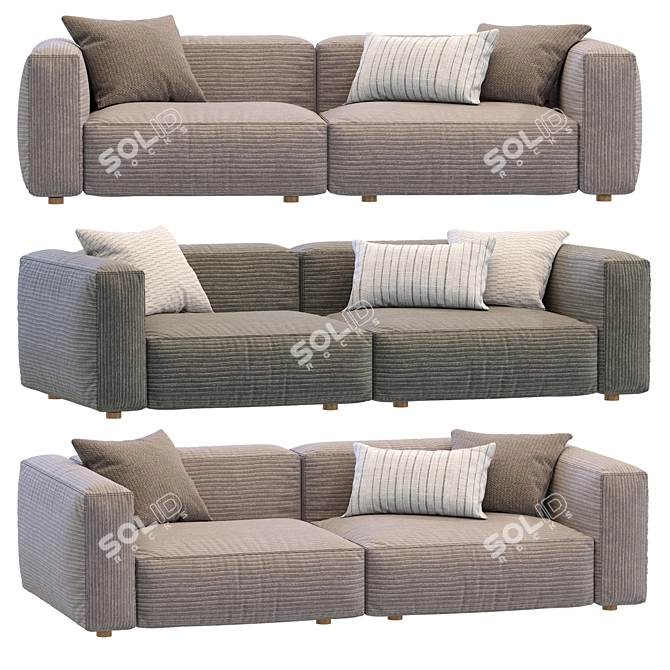 Modern Bolia Cosima Sofa 3D 3D model image 1