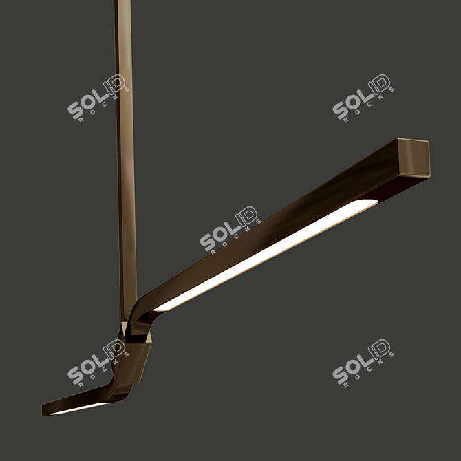 Balancing Branch Pendant Lighting 3D model image 4