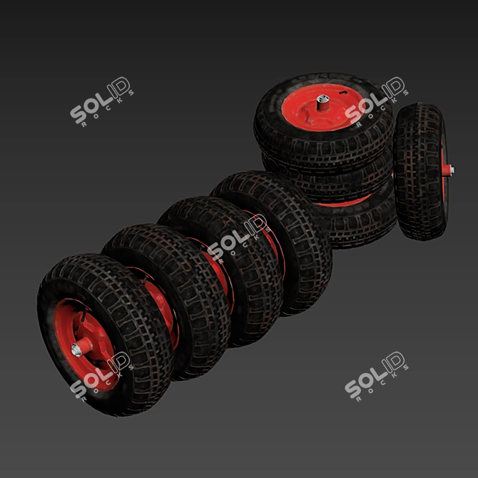 Versatile 3D Model Textured Polygon 3D model image 5