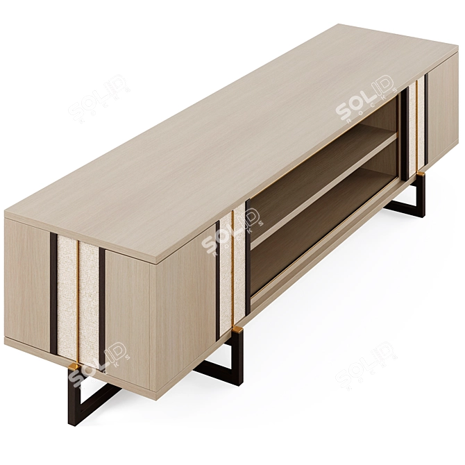 Contemporary TV Stand Georgia by Frato 3D model image 2