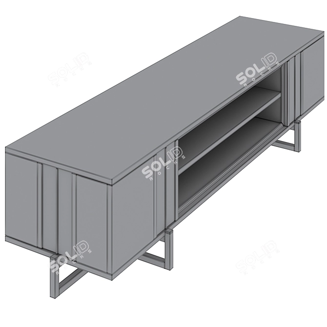 Contemporary TV Stand Georgia by Frato 3D model image 5