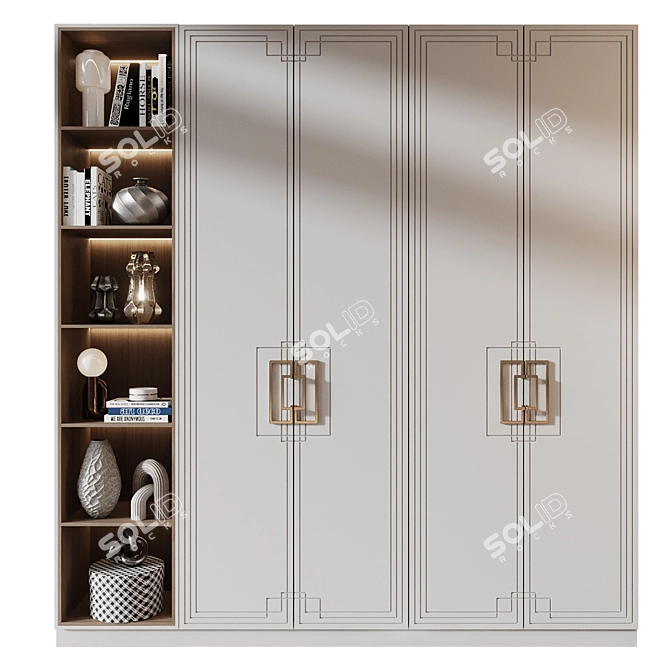 Metropolitan Built-in Wardrobe 3D model image 1
