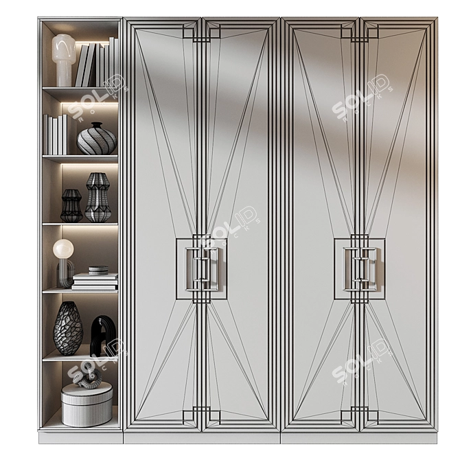 Metropolitan Built-in Wardrobe 3D model image 3
