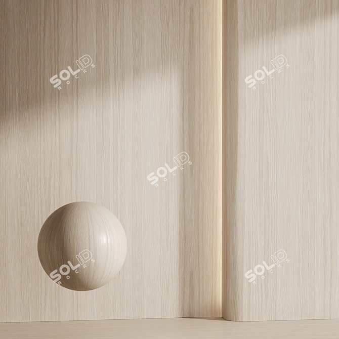 Exotic Wood Veneer 4 Variants 3D model image 3