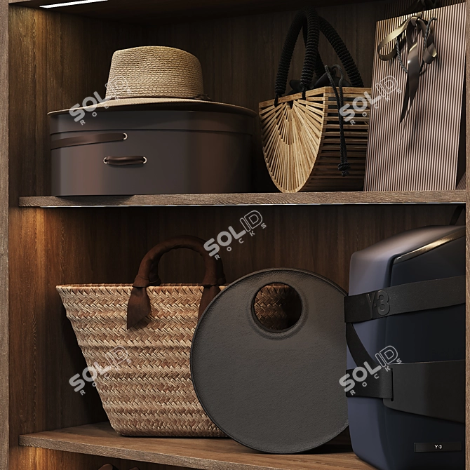  Shoe Cabinet Organizer Storage 3D model image 5