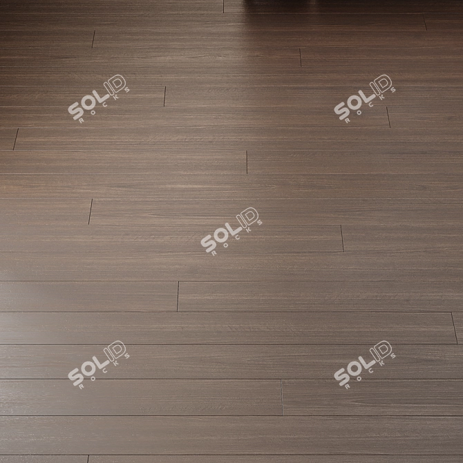 Premium American Oak Floor Tiles 3D model image 5