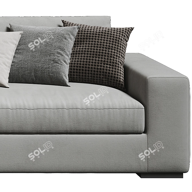 Marac Gordon 3-Seater Sofa Luxury 3D model image 3