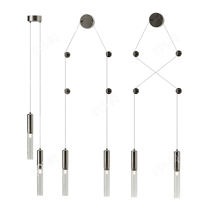 Satori Pendant Light Fixture 3D model image 2