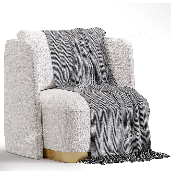 MCQUEEN 2015 Chair in Millimeters 3D model image 3