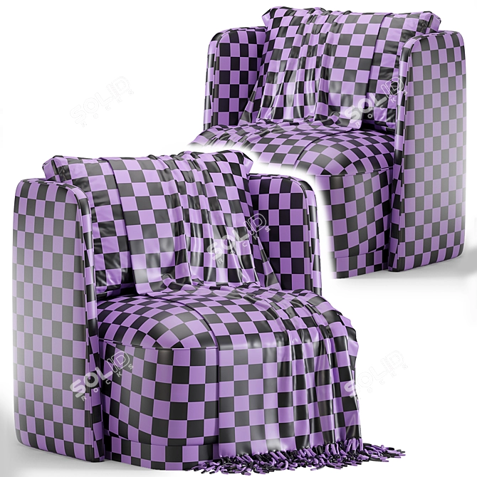 MCQUEEN 2015 Chair in Millimeters 3D model image 6