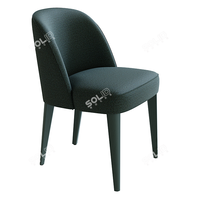 Meridiani Odette Uno Chair 3D model image 6