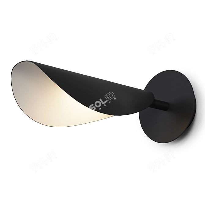 Minimalist Wall Light Twin Adjustability 3D model image 4