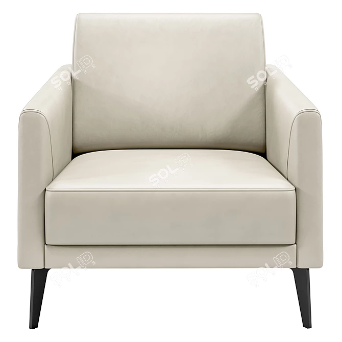 Luxury Angel Cerda Chair 3D model image 2