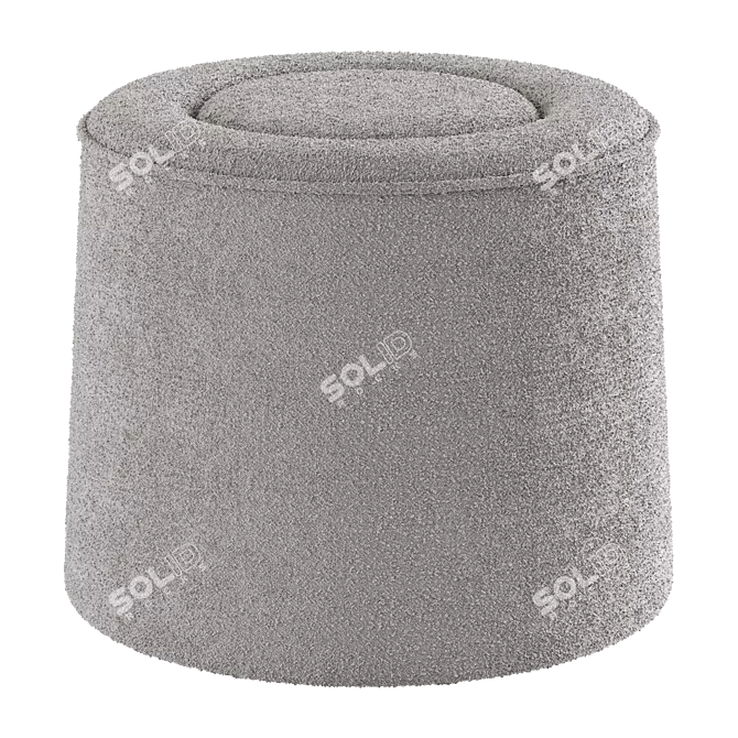 WOUD PRALINE Poufs Collection 3D model image 2