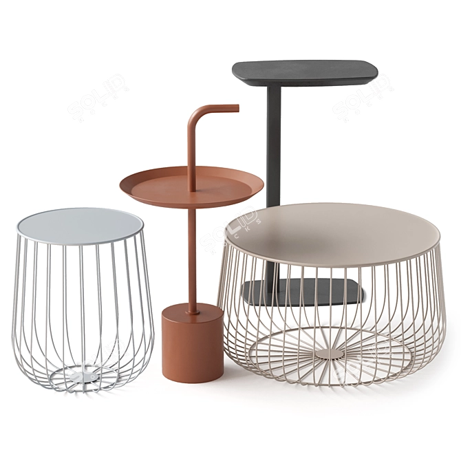 Modern Stylish Coffee Tables by Divan.ru 3D model image 7