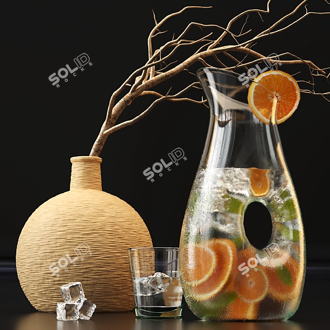  Model Food Drinks 3D Render 3D model image 1