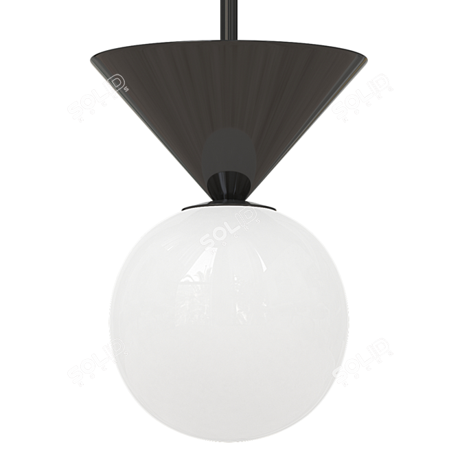 Elegant Design Lamp "Gunvald 3D model image 1