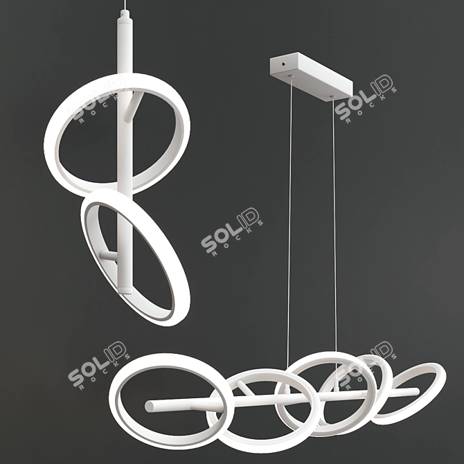 Olympia Modern LED Lighting Solutions 3D model image 2