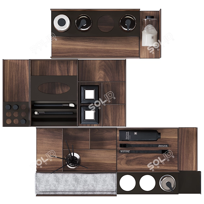 Drawer Divider System: Antonio lupi 3D model image 1