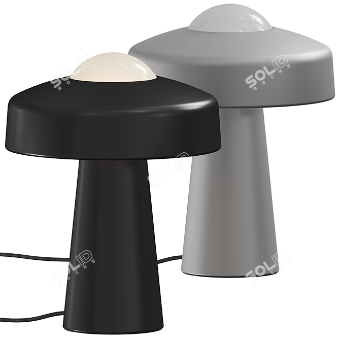 Modern Touch Table Light 3D model image 2