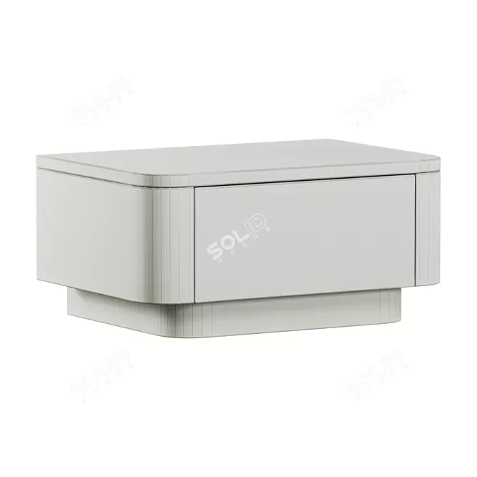 Modern 3D Ryland Nightstand Model 3D model image 3