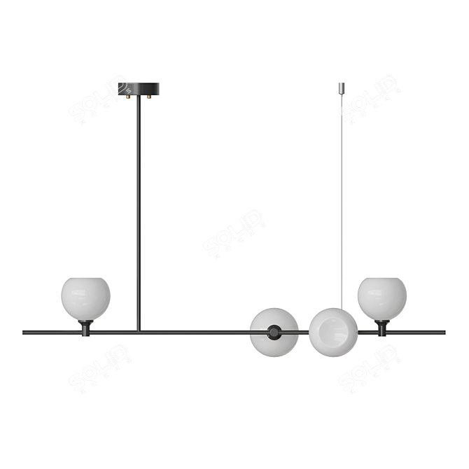 Modern Corner Coachella Table 3D model image 7
