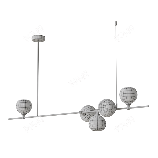 Modern Corner Coachella Table 3D model image 10