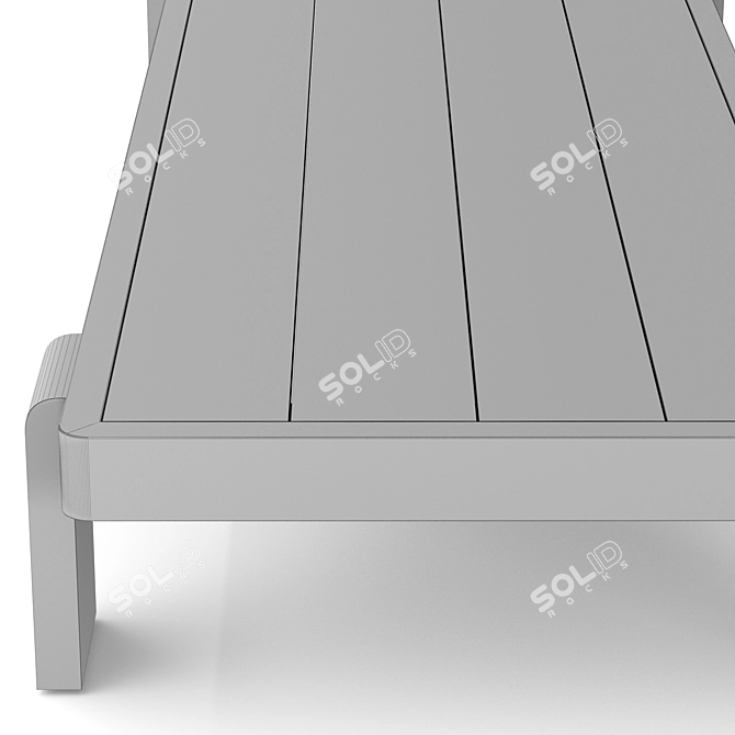 Stylish RH Vigo Coffee Table 3D model image 4