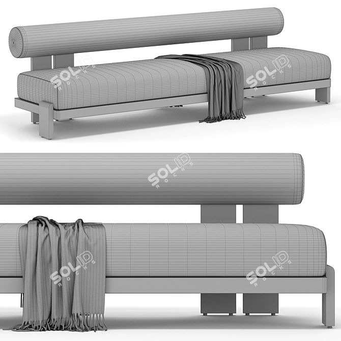 Elemental Vigo Outdoor Sofa 3D model image 5