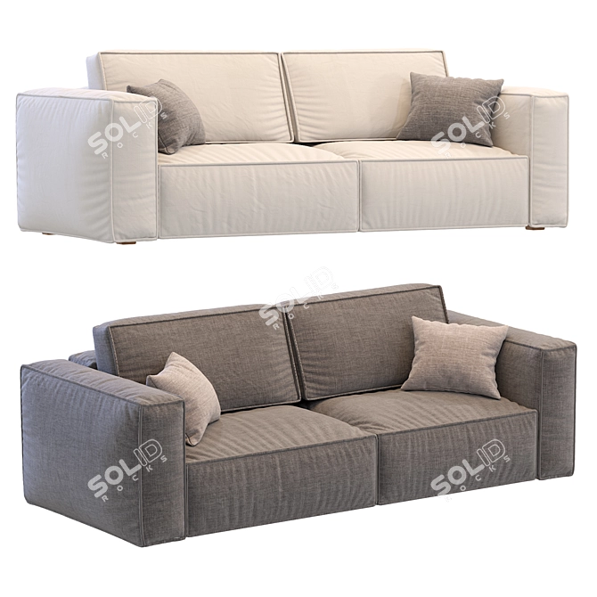 Modern Ebi Sofa Design 3D 3D model image 3