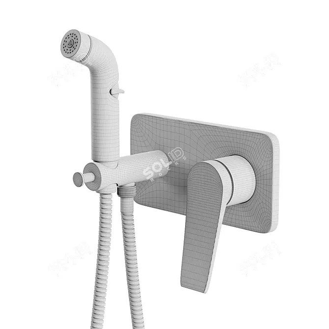  Lemark Bronx Hygienic Shower 3D model image 3