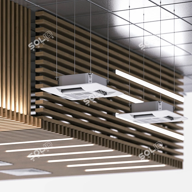 Ceiling System Bundle Accessory Kit 3D model image 2