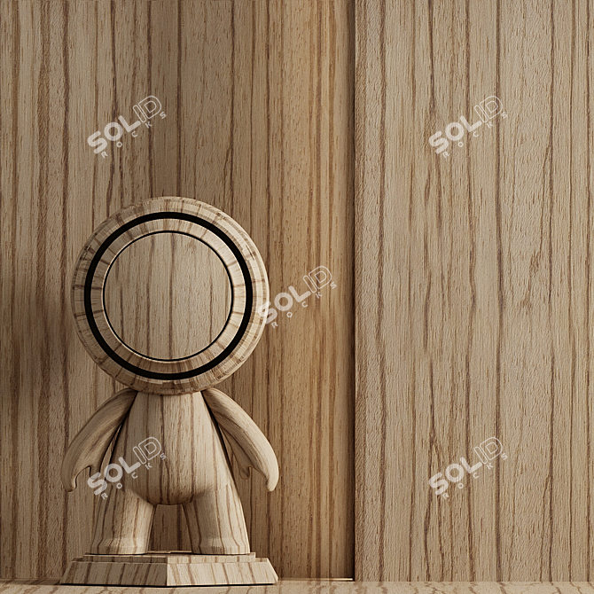 Wood 53 Seamless 4K Textures 3D model image 1