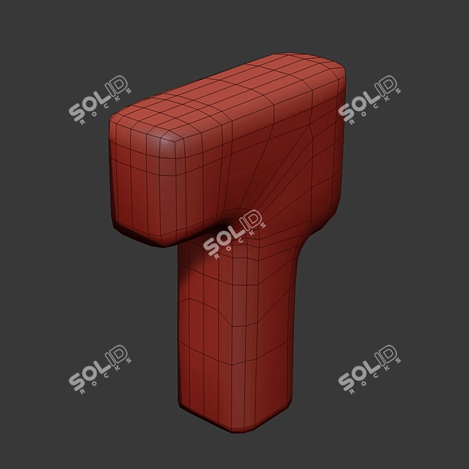 Contemporary Console Table Salome 3D model image 2