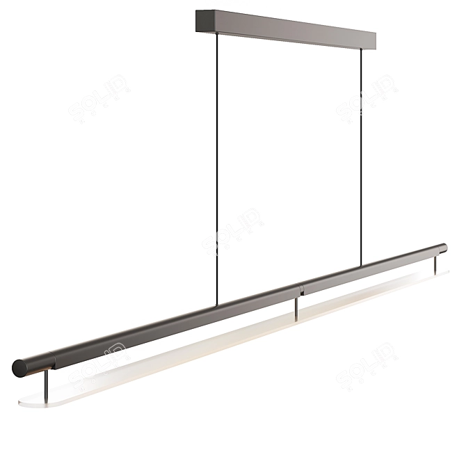 Dalí Adjustable Pendant Light 3D model image 2