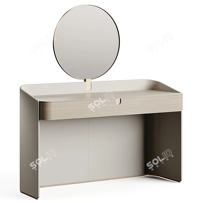 Elegant Suite Dressing Table 3D model image 1