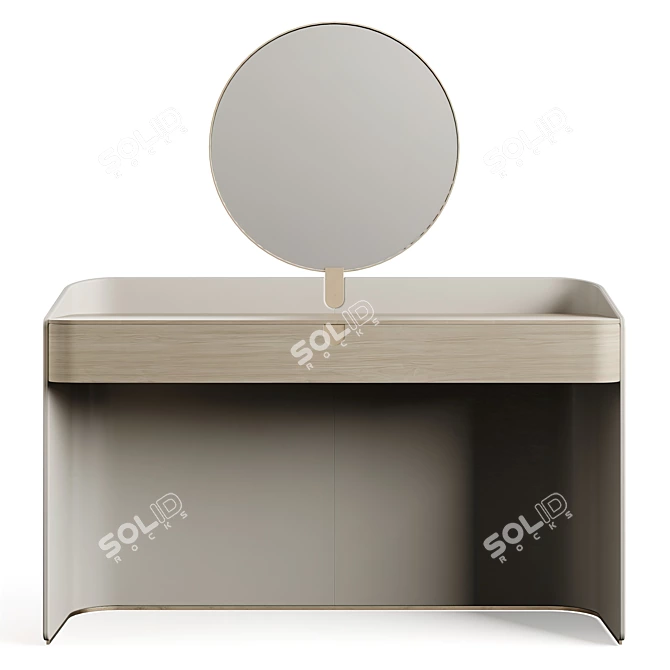 Elegant Suite Dressing Table 3D model image 4