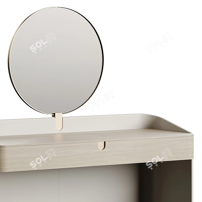 Elegant Suite Dressing Table 3D model image 6